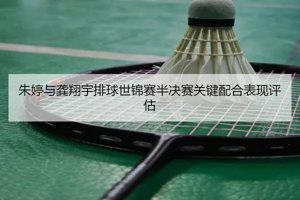 朱婷与龚翔宇排球世锦赛半决赛关键配合表现评估